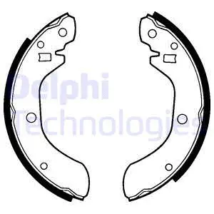 Brake Shoe Set (LS1254)