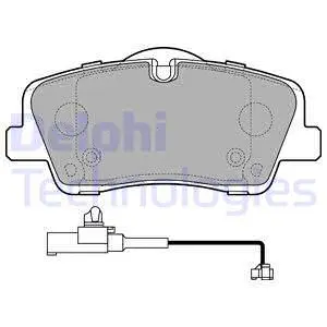 Brake Pad Set, disc brake (LP3292)