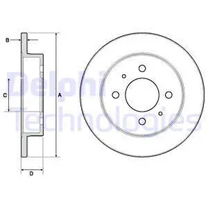 Brake Disc (BG3112)