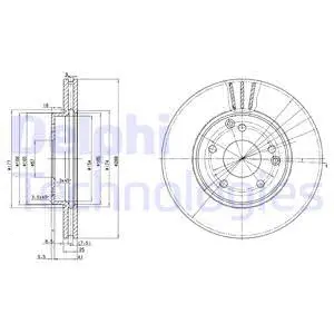 Brake Disc (BG3240C)