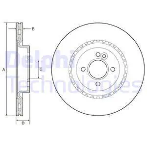 Brake Disc (BG4568)