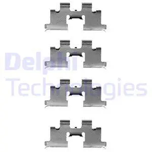 Accessory Kit, disc brake pad (LX0179)