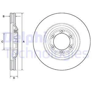 Brake Disc (BG4697C)
