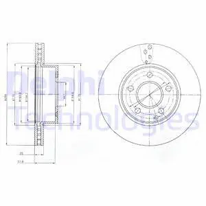 Brake Disc (BG4227)