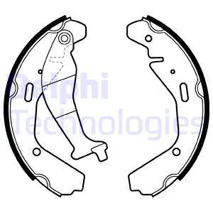 Brake Shoe Set (LS1990)