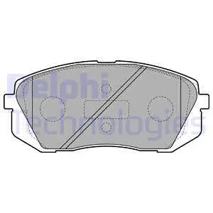 Brake Pad Set, disc brake (LP2050)