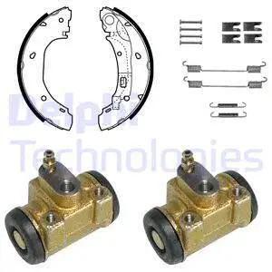 Brake Shoe Set (KP1080)