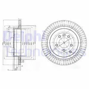 Brake Disc (BG3925C)