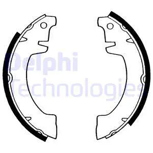 Brake Shoe Set (LS1133)