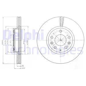 Brake Disc (BG4255C)