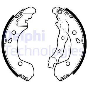 Brake Shoe Set (LS1965)