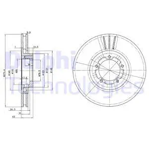 Brake Disc (BG2663)