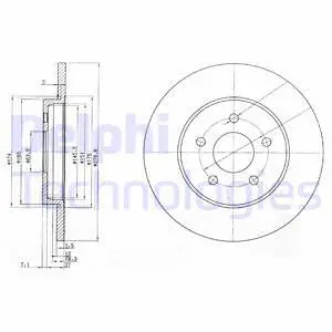 Brake Disc (BG3663C)