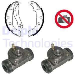 Brake Shoe Set (KP877)