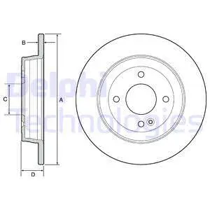 Brake Disc (BG4564)