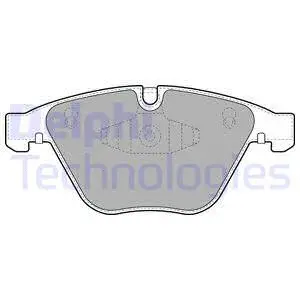 Brake Pad Set, disc brake (LP2067)