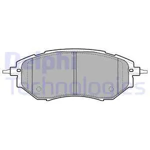 Brake Pad Set, disc brake (LP1941)