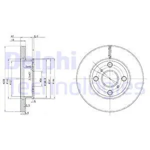 Brake Disc (BG2424)