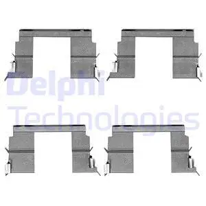 Accessory Kit, disc brake pad (LX0516)