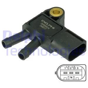 Sensor, exhaust pressure (DPS00014)