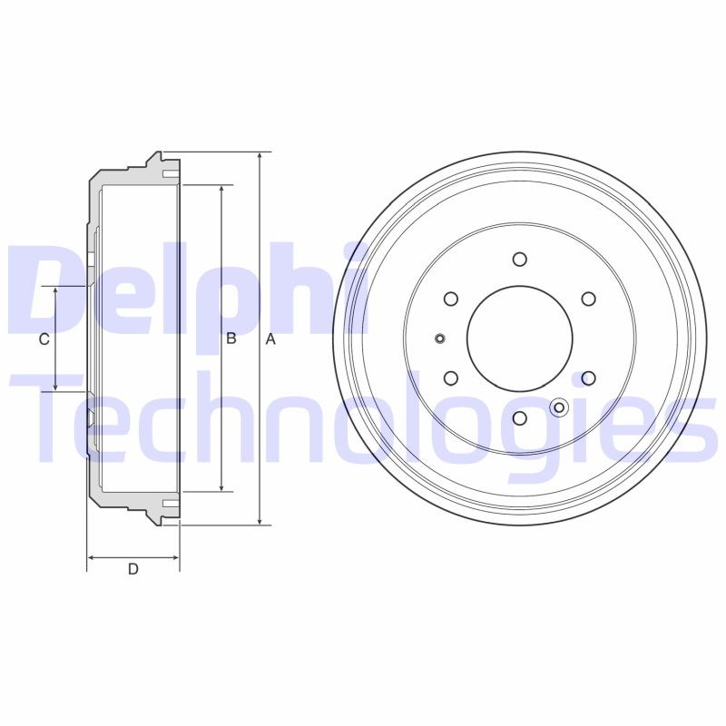 Brake Drum (BF581)