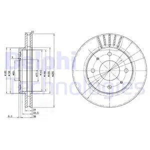 Brake Disc (BG2763)