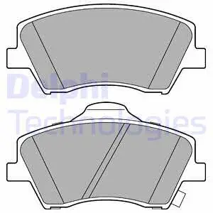 Brake Pad Set, disc brake (LP3264)