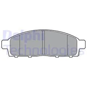 Brake Pad Set, disc brake (LP3313)