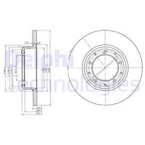 Brake Disc (BG3982C)