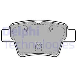 Brake Pad Set, disc brake (LP1926)