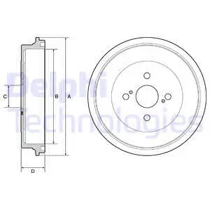 Brake Drum (BF560)