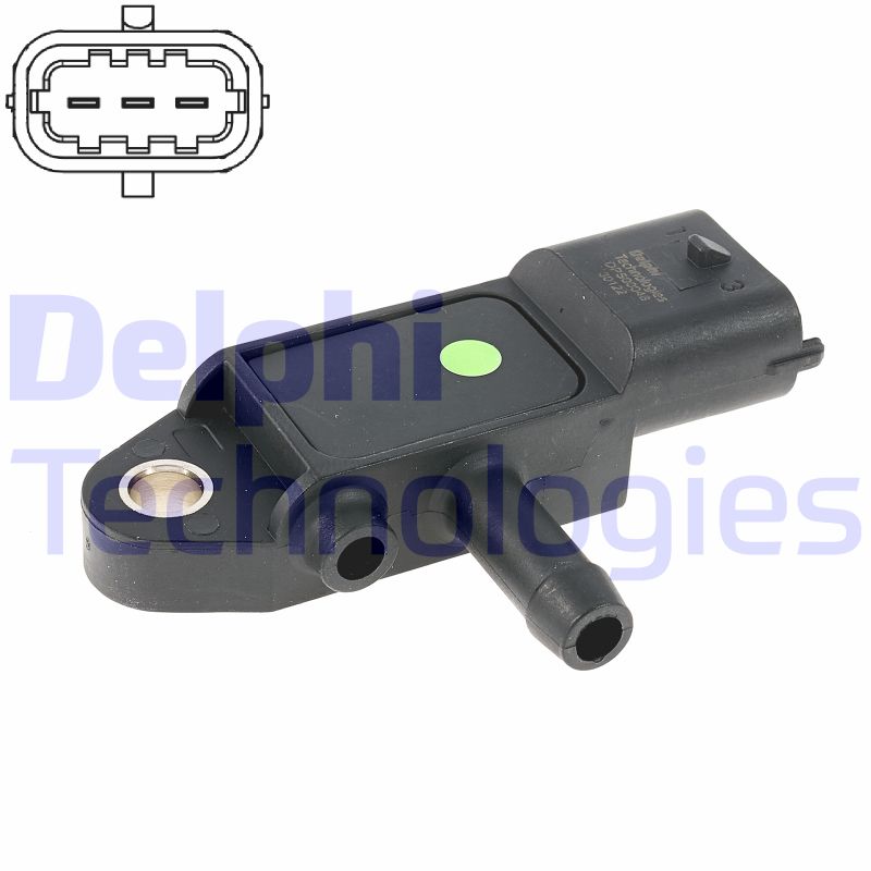Sensor, exhaust pressure (DPS00048-12B1)