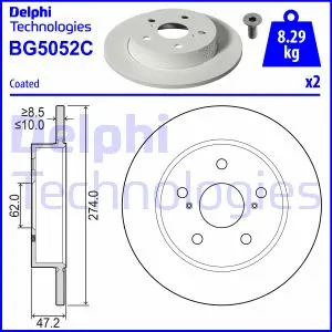 Brake Disc (BG5052C)