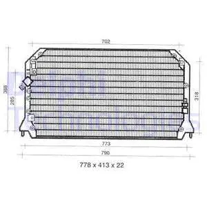 Condenser, air conditioning (TSP0225309)