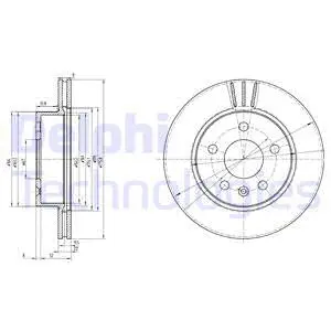 Brake Disc (BG3296)
