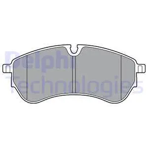 Brake Pad Set, disc brake (LP3410)