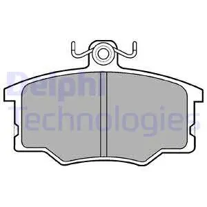 Brake Pad Set, disc brake (LP179)