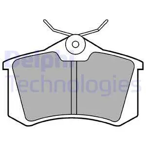 Brake Pad Set, disc brake (LP1713)
