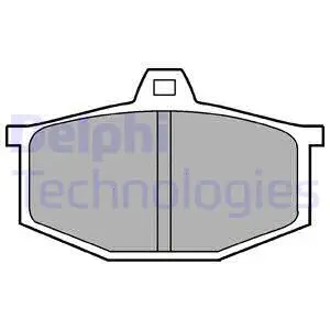 Brake Pad Set, disc brake (LP170)