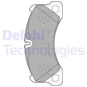 Brake Pad Set, disc brake (LP2117)