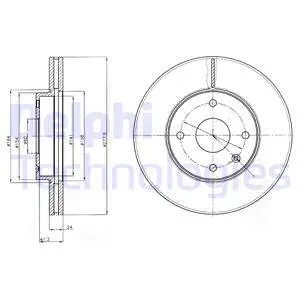 Brake Disc (BG4193)
