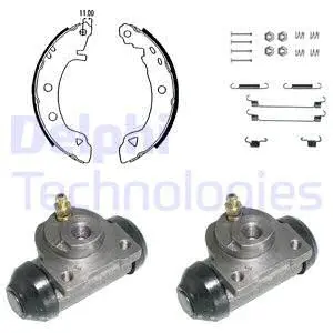 Brake Shoe Set (KP911)