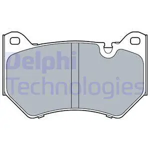 Brake Pad Set, disc brake (LP3511)