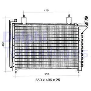 Condenser, air conditioning (TSP0225295)