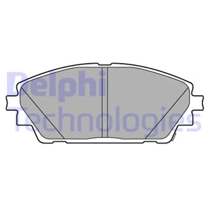 Brake Pad Set, disc brake (LP3633)