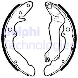 Brake Shoe Set (LS1401)