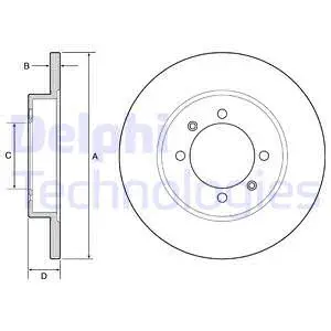 Brake Disc (BG4538)