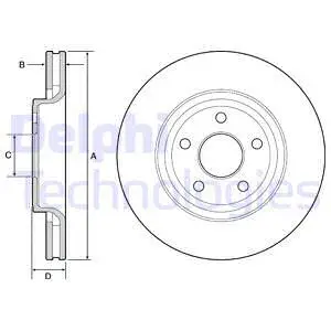 Brake Disc (BG9121C)