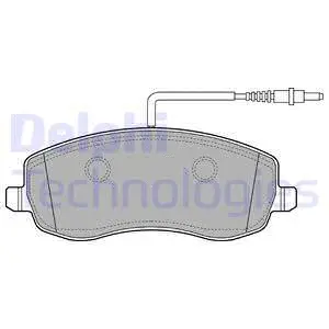 Brake Pad Set, disc brake (LP2173)