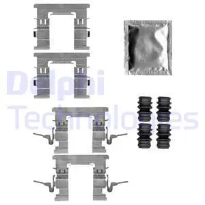 Accessory Kit, disc brake pad (LX0655)
